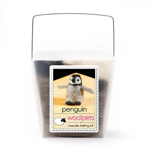 DIY - Needle Felting - Penguin (Wool Pets) Craft Kit