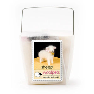 DIY - Needle Felting - Sheep (Wool Pets) Craft Kit