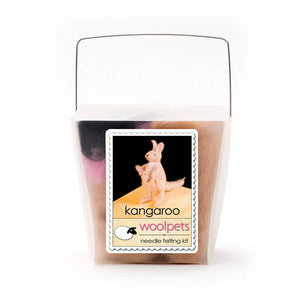 DIY - Needle Felting - Kangaroo (Wool Pets) Craft Kit