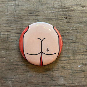 Magnet - 2.25 Inch Round - Butts - Various Styles