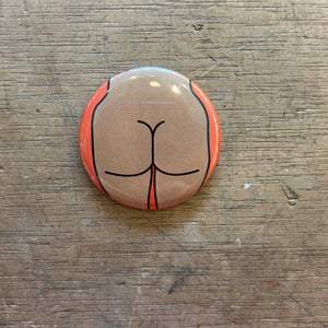 1" Button - 3 Pack - Butts - Various Styles