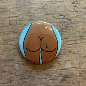 1.25" Button - 3 Pack - Butts - Various Styles