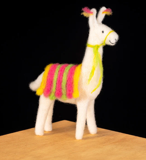 DIY - Needle Felting - Llama (Wool Pets) Craft Kit