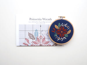 Poinsettia Wreath Kit