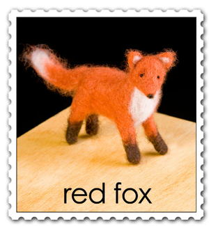DIY - Needle Felting - Red Fox (Wool Pets) Craft Kit