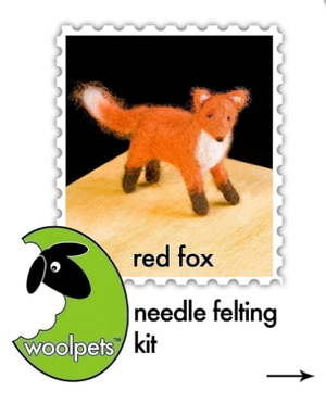 DIY - Needle Felting - Red Fox (Wool Pets) Craft Kit