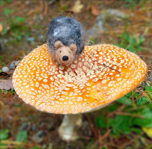 DIY - Needle Felting - Hedgehog (Wool Pets) Craft Kit