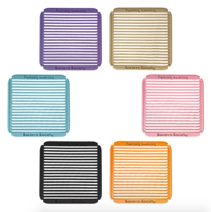 Craft Supply - Sashiko Grid Stencil - Purple (Socorro Society)