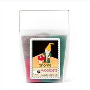 DIY - Needle Felting - Gnome (Wool Pets) Craft Kit