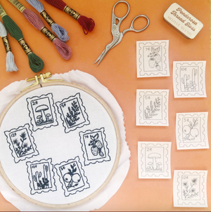 Craft Supply - Peel, Stick & Stitch: Botanical Stamps