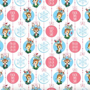 Wrapping Paper - Fa-La La-La La-La Fuck This Shit