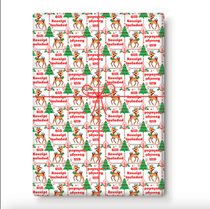 Wrapping Paper - Gift Receipt Included