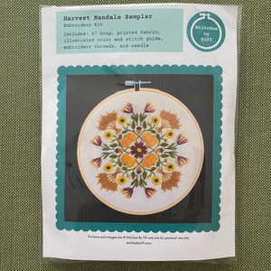 Embroidery Kit - Harvest Mandala Sampler