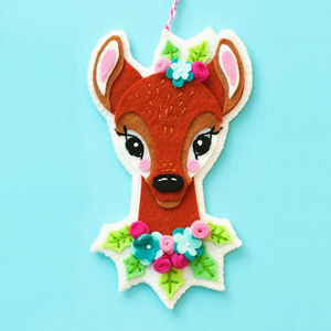 DIY - Sewing - Felt Ornament - Reindeer (Benzie Design)