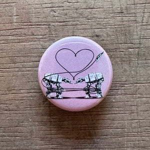 1.25" Button - Love AT-AT First Sight (Three Pack)
