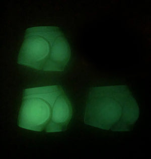 Just A Big Ol' Butt (Glow-in-the-Dark) - Shower Art - READY TO SHIP