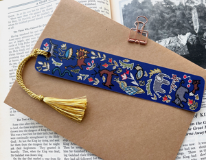 Bookmark - Embroidery Wildlife w/ Tassel