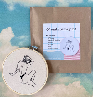 DIY - Embroidery Kit - Sara