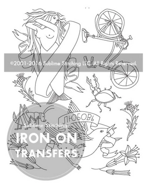 Craft Supply - Embroidery Pattern - Carson Ellis