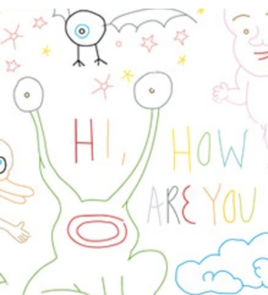 Craft Supply - Embroidery Pattern - Daniel Johnston