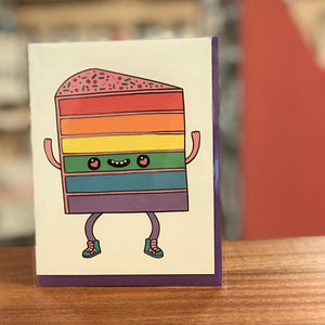 Card - Happy Rainbow Cake