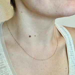 Figure-8 Chain Bracelet - curvy infinity custom chain bracelet made to order - Foamy Wader