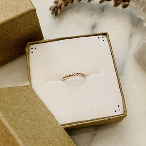 Eternity Ear Cuff - handmade smooth round stackable cuff earring - Foamy Wader