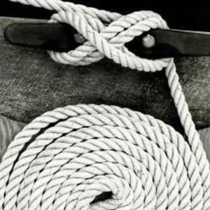 Tightrope Ear Cuff - handmade twisted wire stackable earcuff earring - Foamy Wader