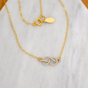 Sailor's Knot Necklace - handmade nautical sailor's knot necklace - Foamy Wader