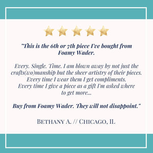 Custom Initial Ring - open face double initial signet monogram ring - Foamy Wader