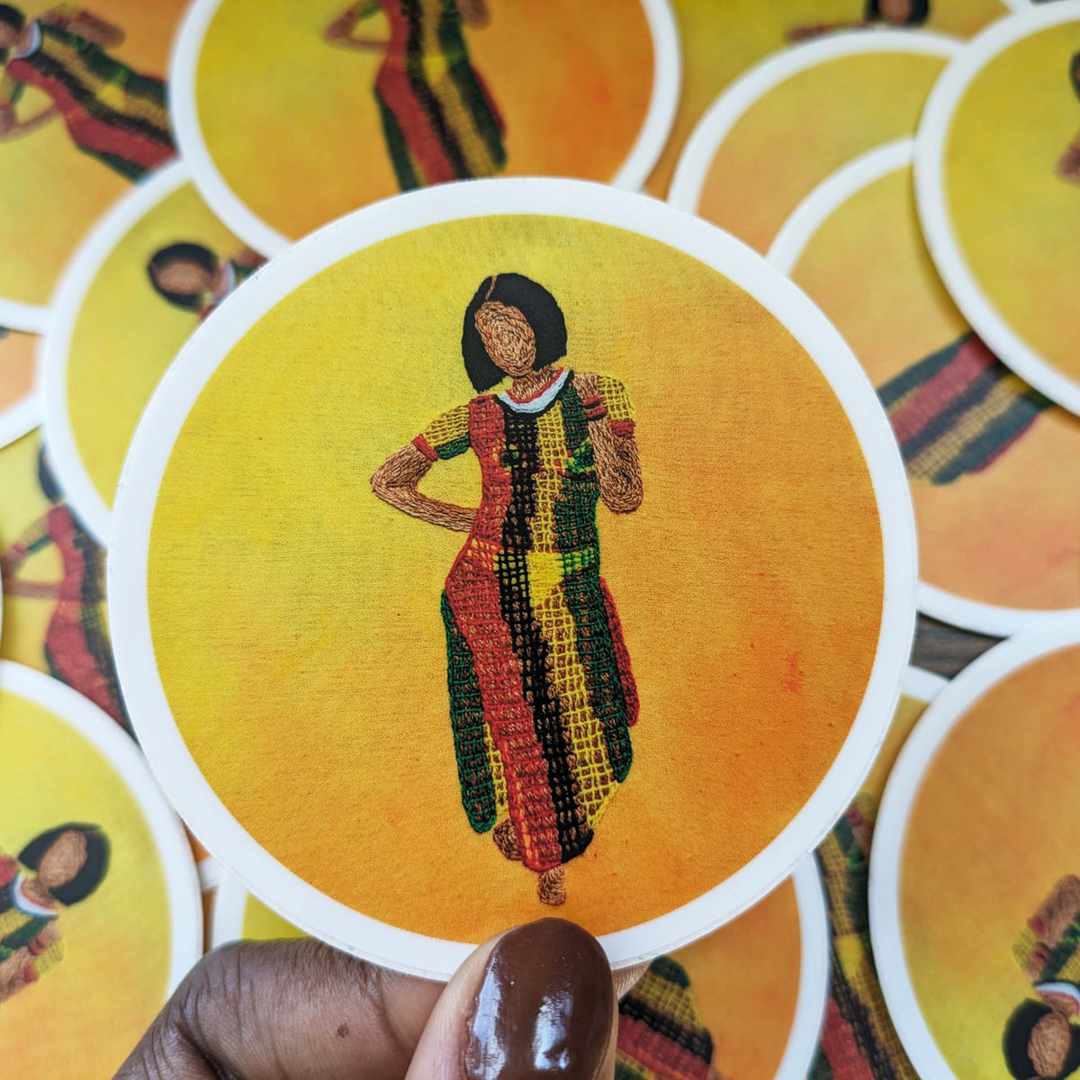 Sticker - Rihanna In Work