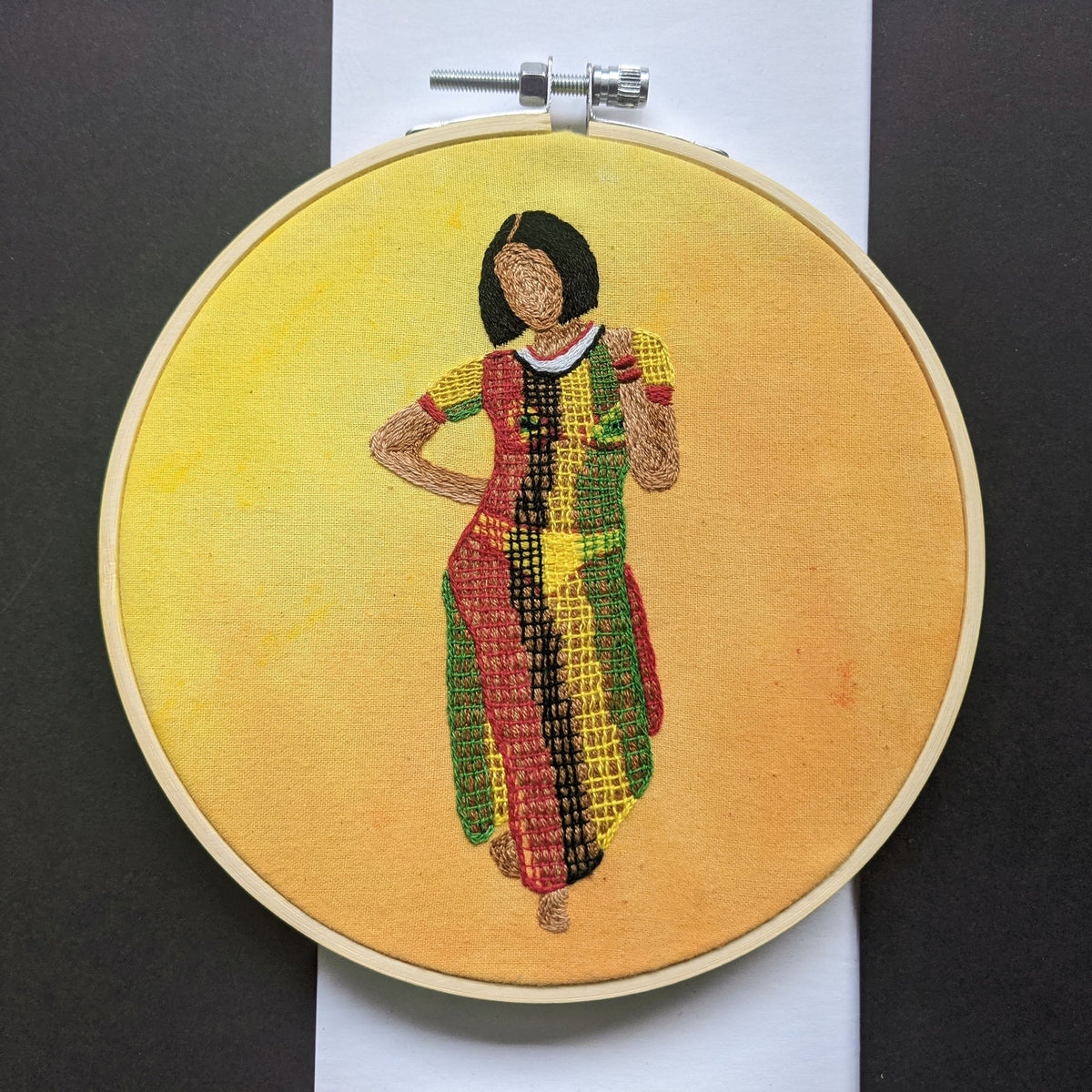 Original Art - Rihanna in Work