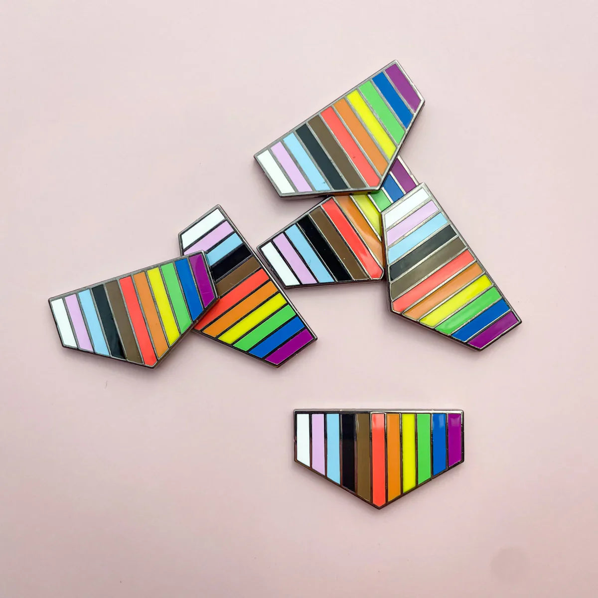 Badge - 11 Stripe Rainbow (Bottom Only)