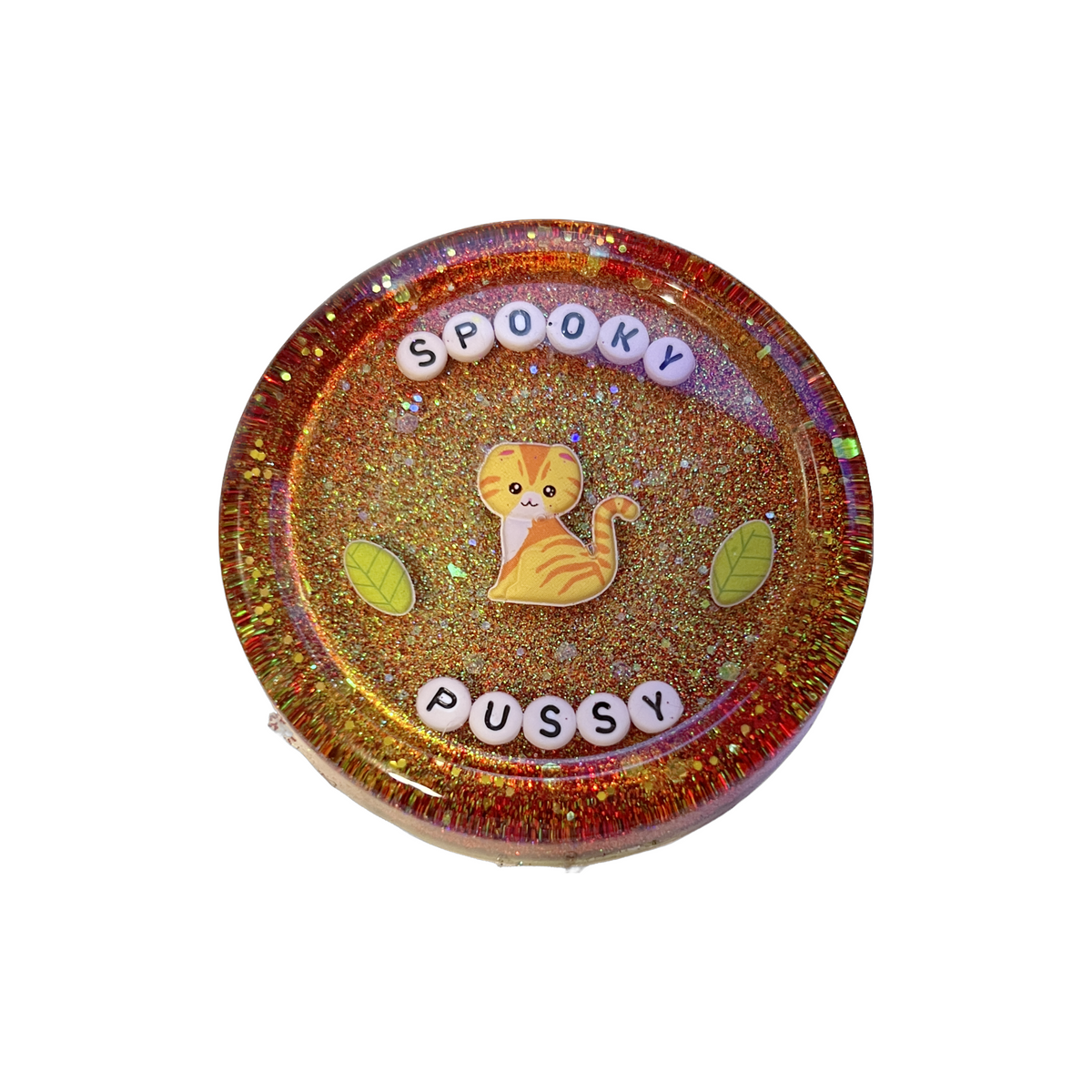 Spooky Pussy - Biggie Small Shower Art - READY TO SHIP