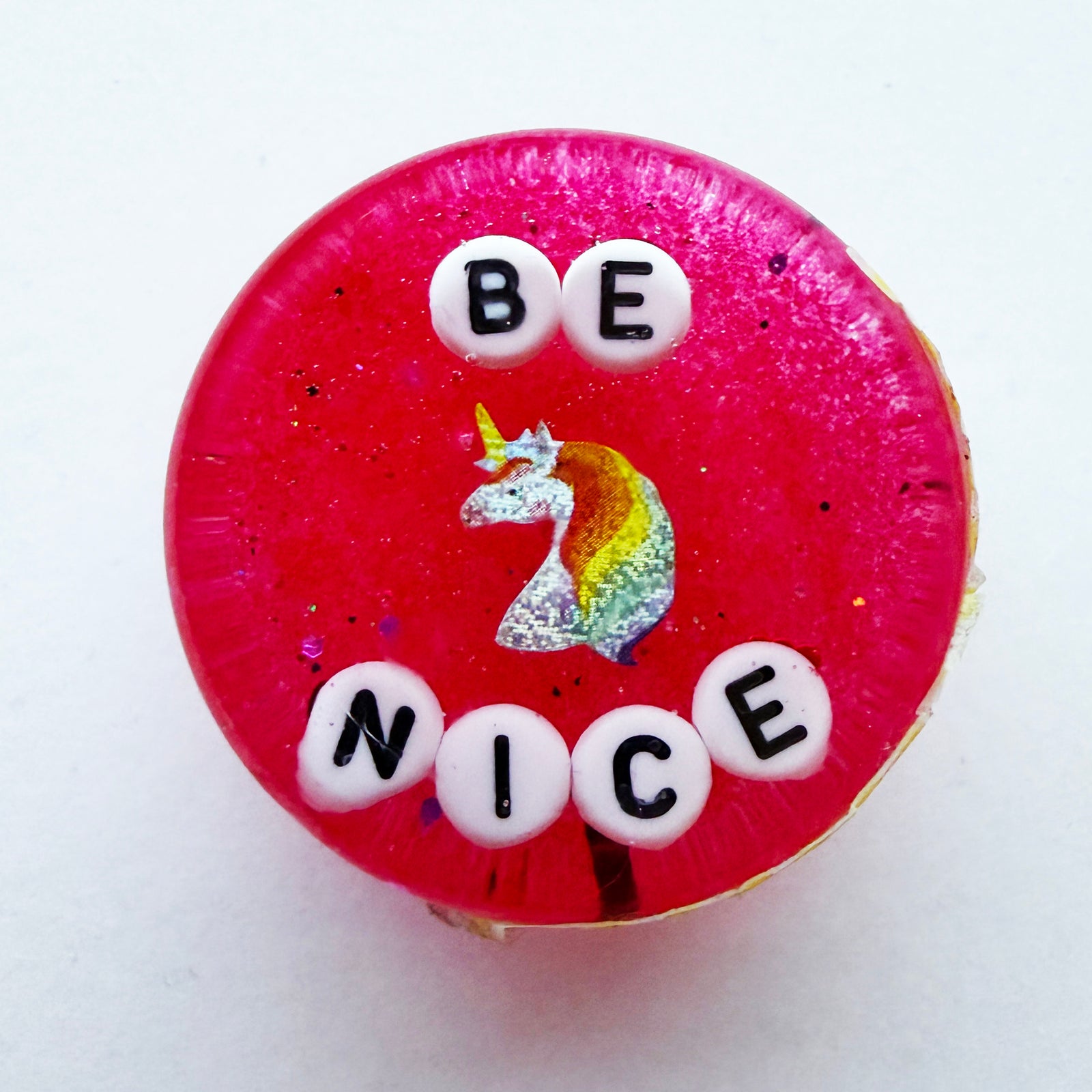 Be Nice - Shower Art - READY TO SHIP