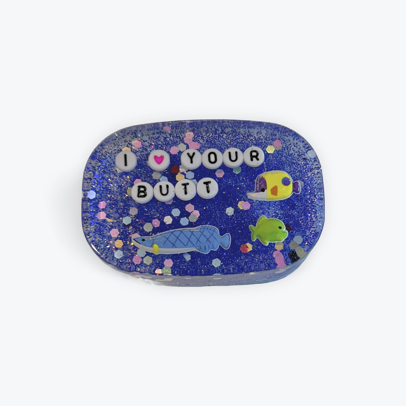 I Heart Your Butt - Small Shower Art - READY TO SHIP