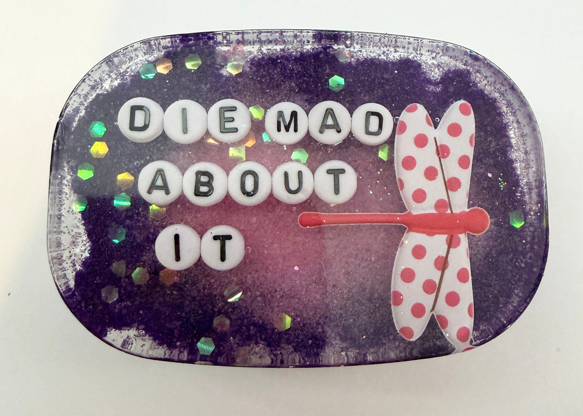 Die Mad About It - Shower Art - READY TO SHIP