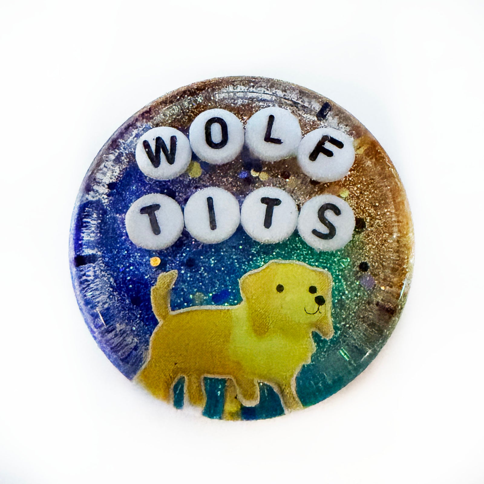 Wolf Tits - Shower Art - READY TO SHIP
