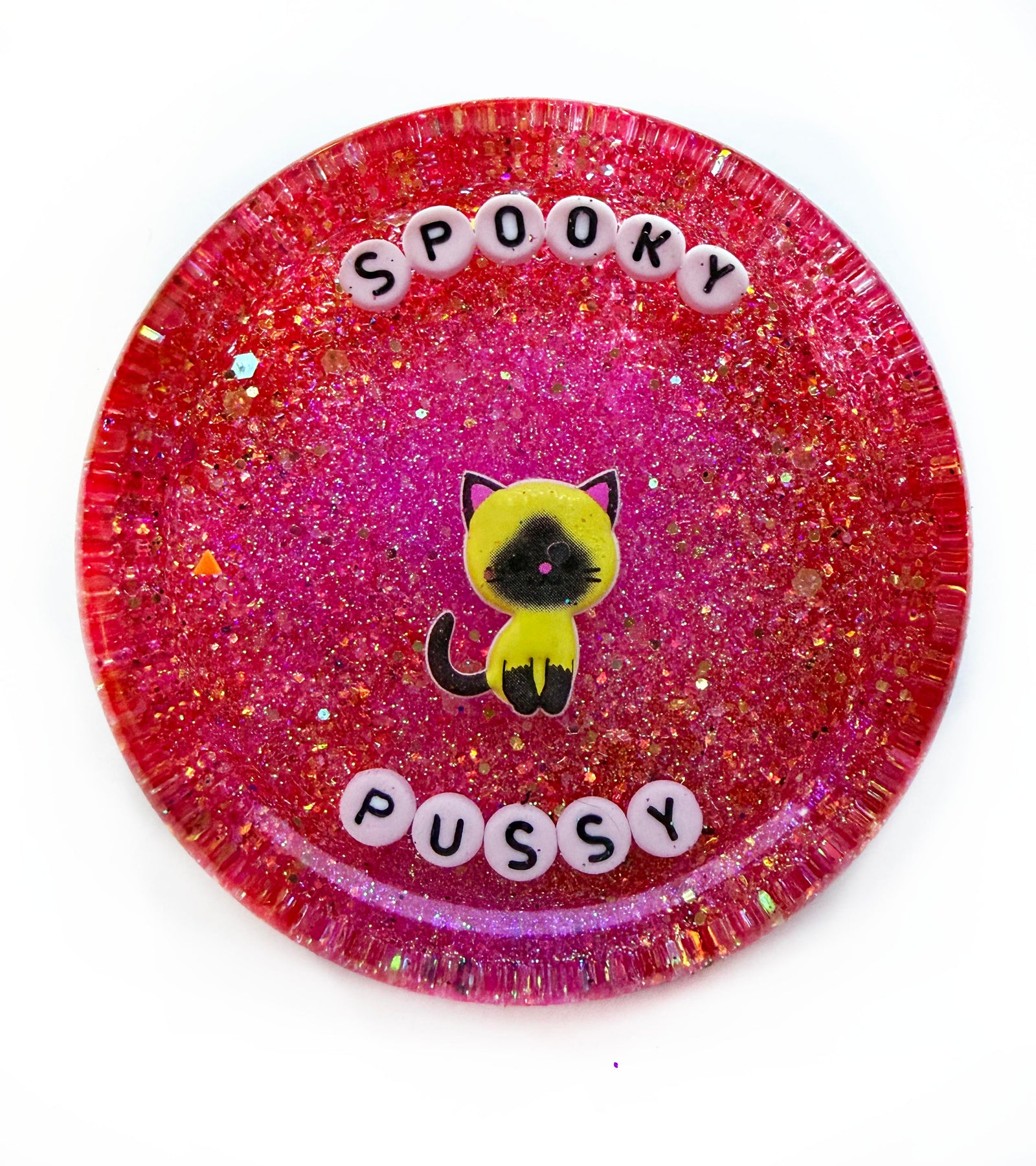Spooky Pussy - Biggie Small Shower Art - READY TO SHIP