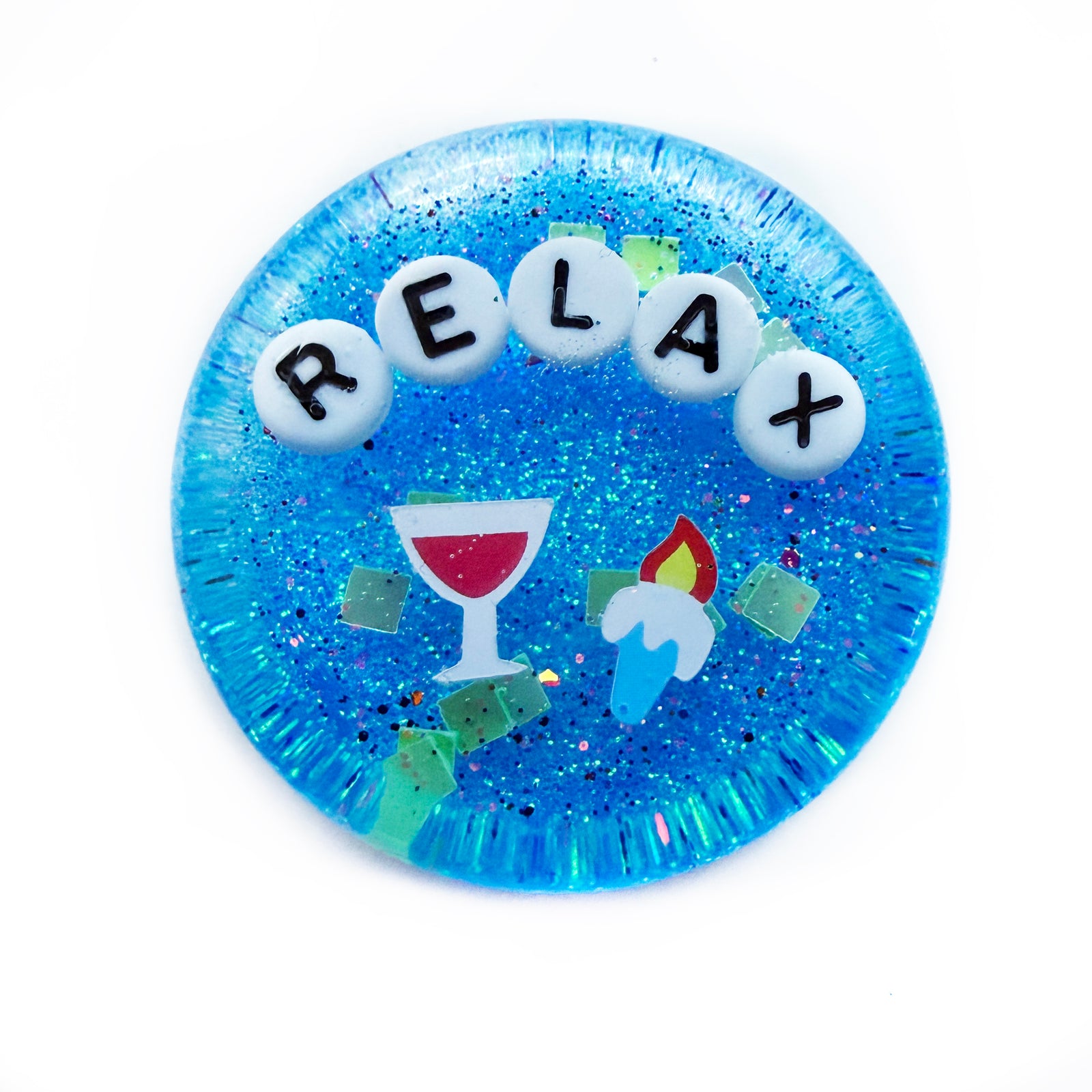 Relax - Shower Art - READY TO SHIP