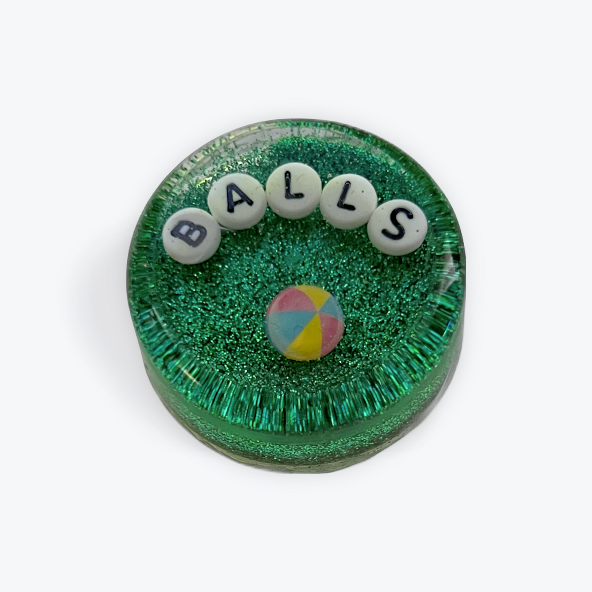 Balls - Shower Art - READY TO SHIP