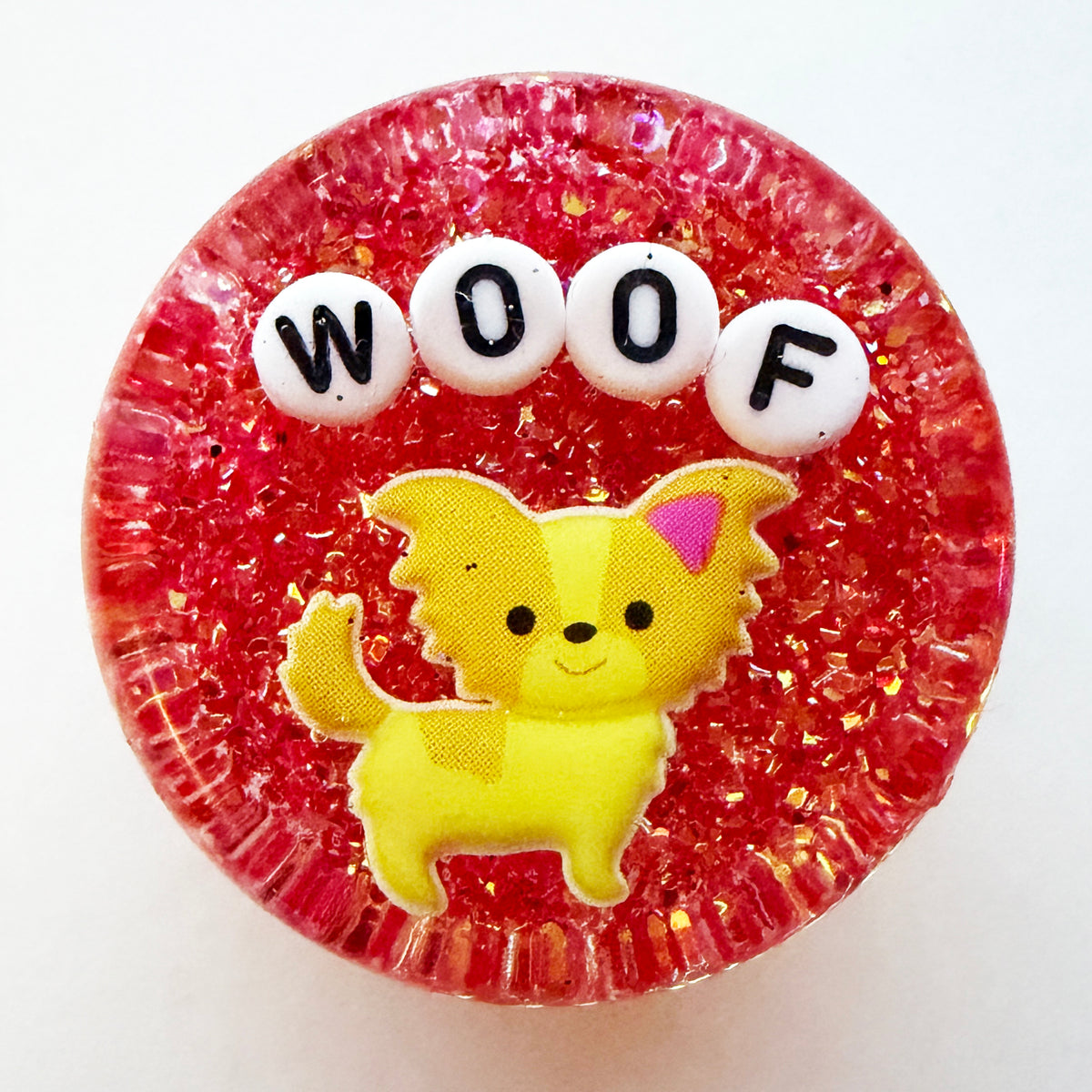 Woof - Shower Art - READY TO SHIP