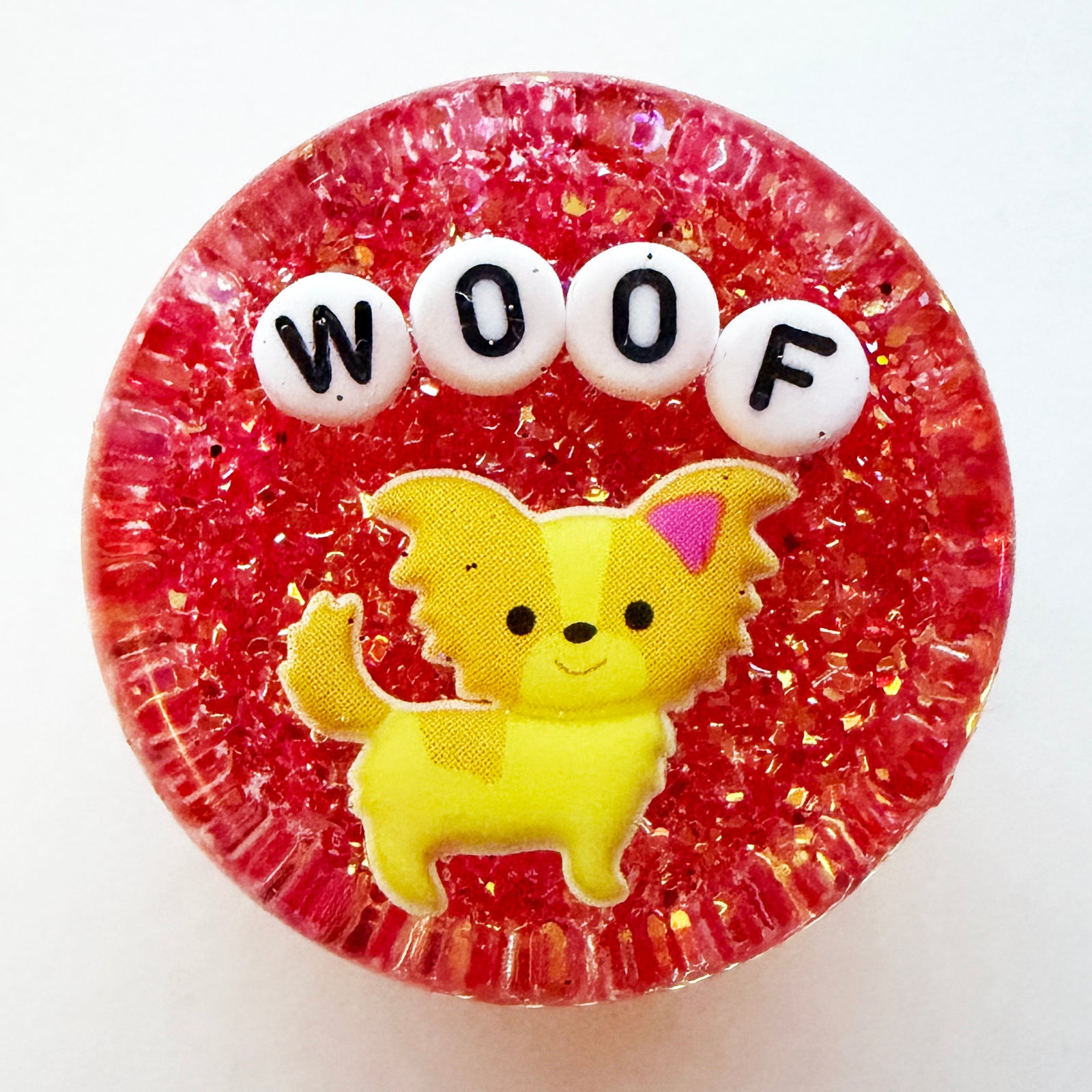 Woof - Shower Art - READY TO SHIP