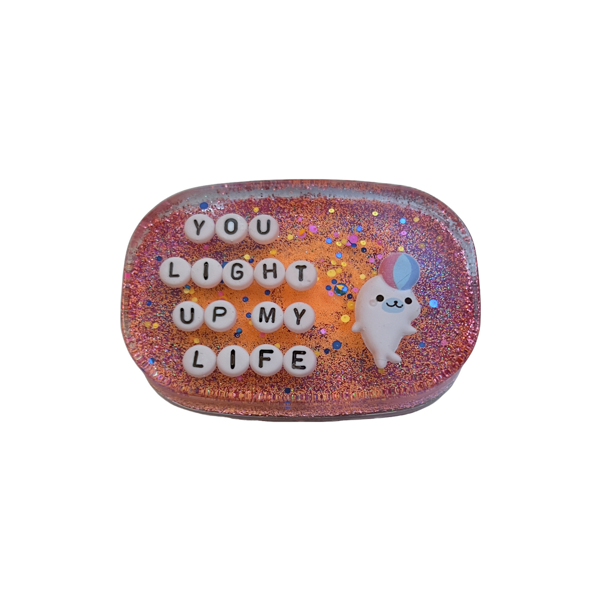 You Light Up My Life - Small Shower Art - READY TO SHIP