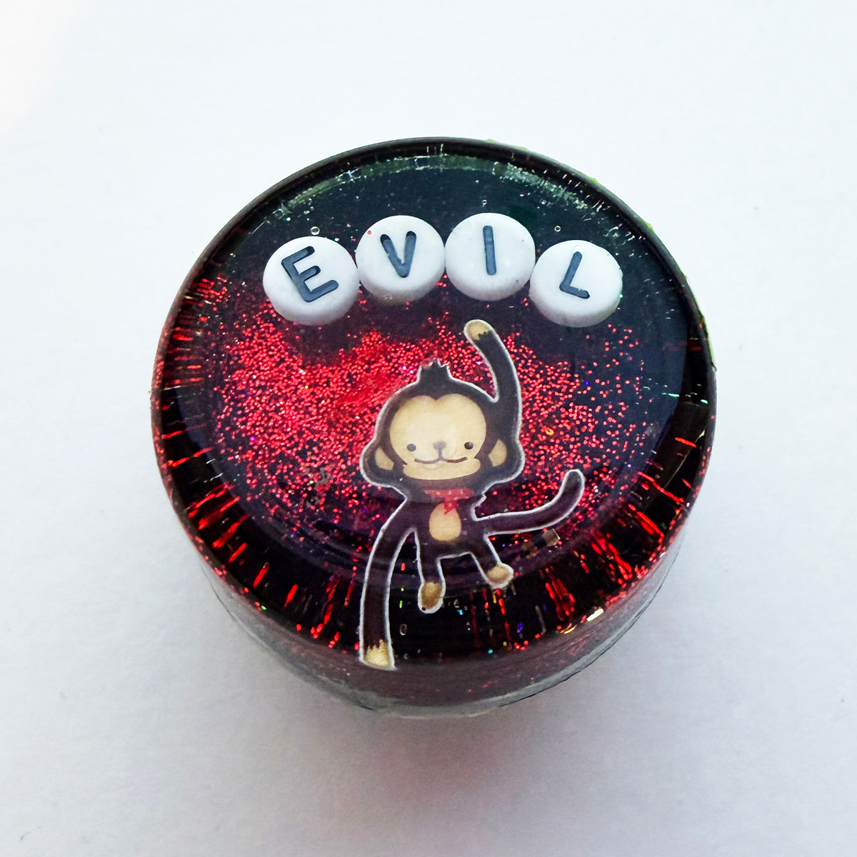 Evil - Mini Shower Art - READY TO SHIP