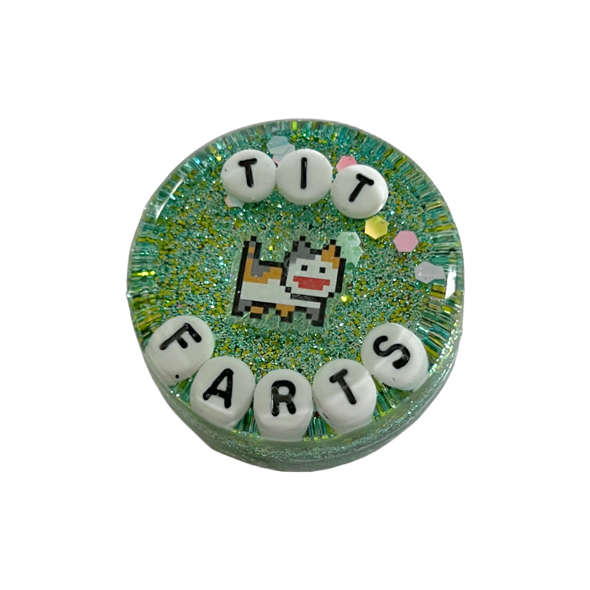 Tit Farts - Shower Art - READY TO SHIP