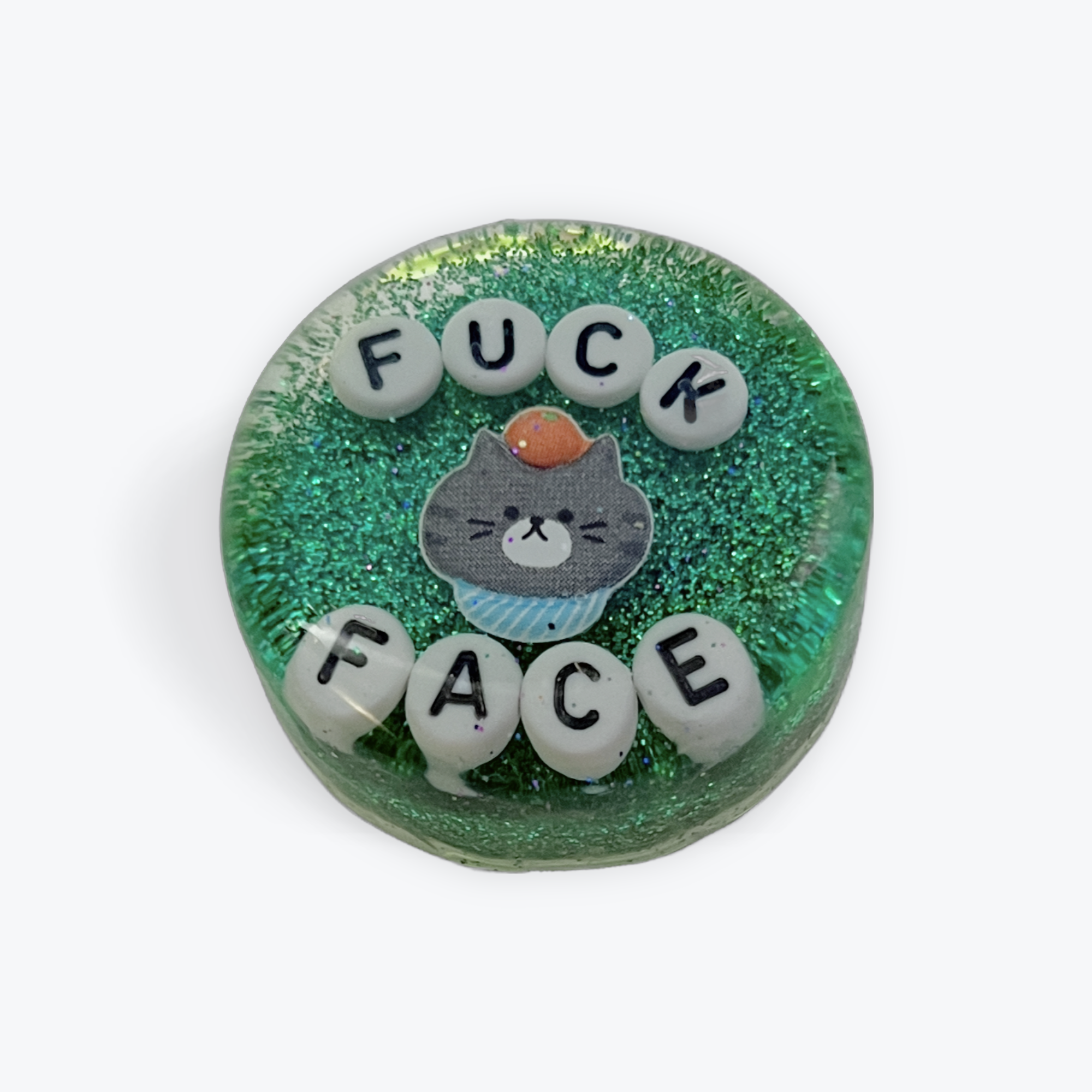 Fuck Face - Shower Art - MADE TO ORDER