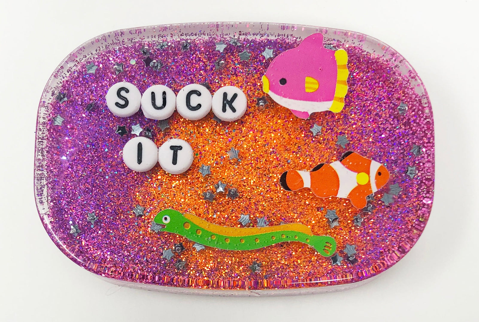 Suck It - Shower Art - READY TO SHIP