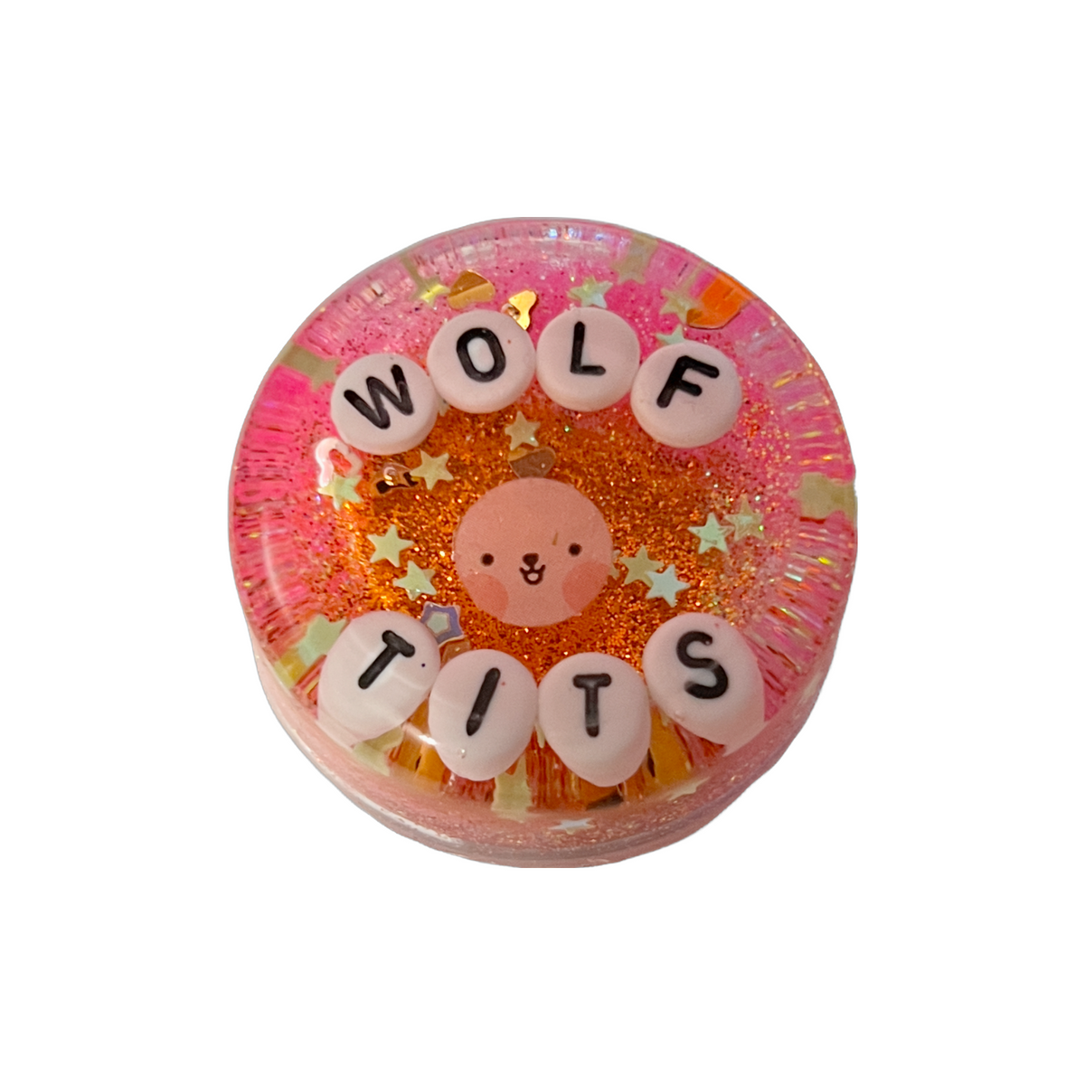 Wolf Tits - Shower Art - READY TO SHIP