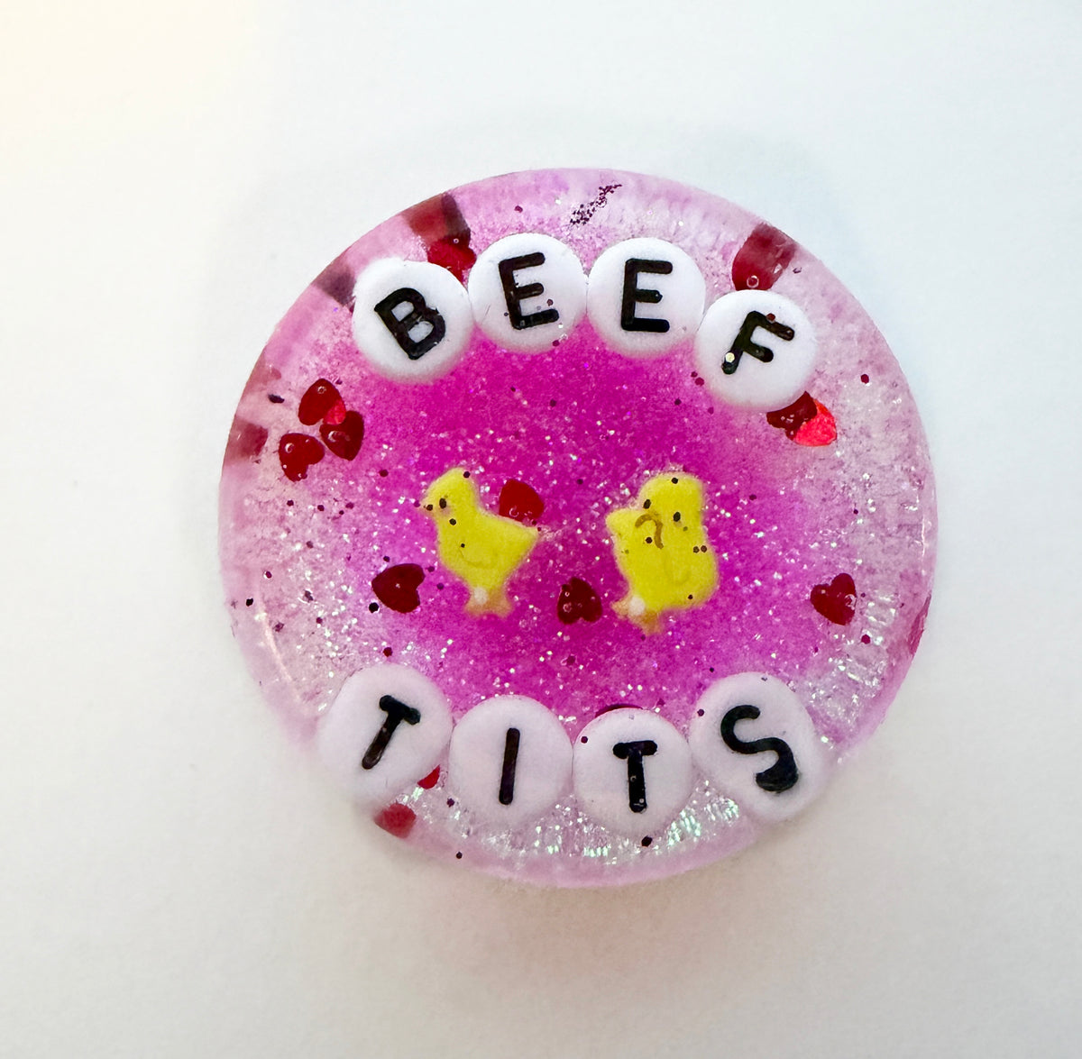 Beef Tits - Shower Art - READY TO SHIP